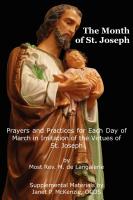 Image for The Month of St. Joseph: Prayers and Practices for Each Day of March in Imitation of the Virtues of St. Joseph